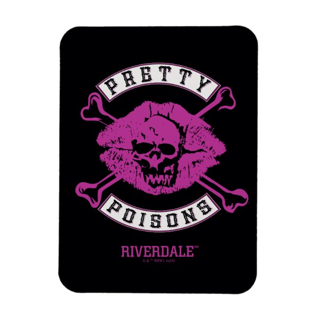 Pretty Poisons Logo Magnet (Vertical)
