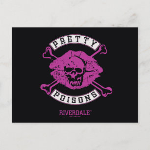 Pretty Poisons Logo Postcard