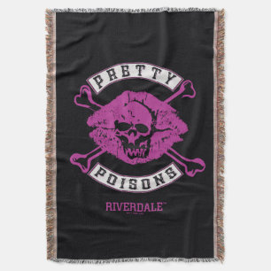 Pretty Poisons Logo Throw Blanket