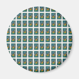 Pretty Poland Stamp Magnet