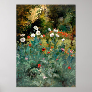 Pretty Poppies Poster