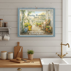 Pretty Porches 2027 – A Watercolor Calendar