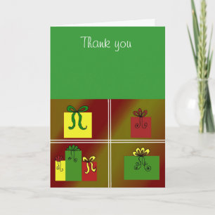 Pretty Presents - Thank You Card