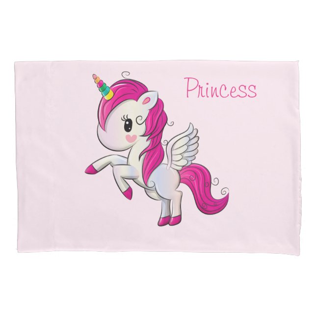 Pretty Princess Pillow Case (Front)