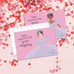 Pretty Princess Valentine's Day Card