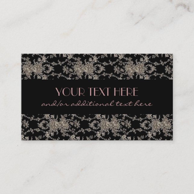 Pretty & Professional Business Card (Front)