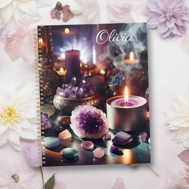 Pretty Purple Amethyst Gems and Crystals Planner (Creator Uploaded)