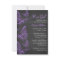 Pretty Purple Butterfly Chalkboard Baby Shower