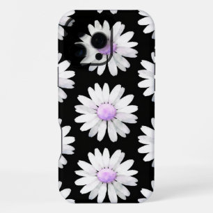 Pretty Purple Dotted Daisy's iPhone 16 Pro Max Case