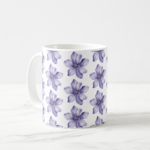 Pretty Purple Flowers Coffee Mug