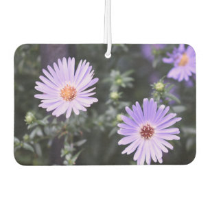 Pretty Purple Flowers Original Garden Photography Car Air Freshener