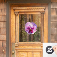 Pretty Purple Pansy Flower