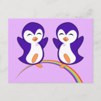 Pretty Purple Penguin