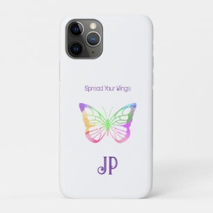 Pretty Purple Spread Your Wings Butterfly  Case-Mate iPhone Case