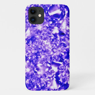 Pretty Purplelicious Sparkling Diamonds Case-Mate iPhone Case