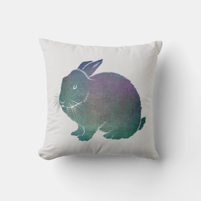 Pretty Rabbit Cushion (Front)