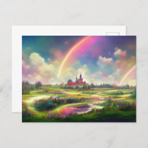 Pretty Rainbow Field Promised Land