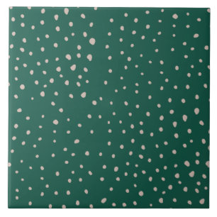 Pretty random Polka dot pattern Tile