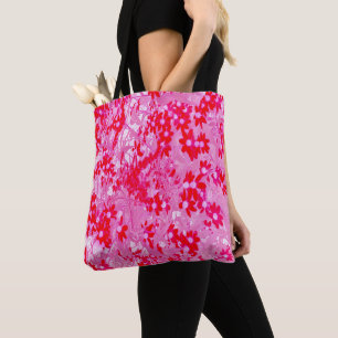 Pretty Red Flowers Tote Bag