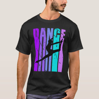 Pretty Retro Classical Dancer Dance Birthday Cute  T-Shirt