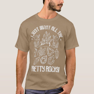 Pretty Rocks Retro Geology Geologist T-Shirt
