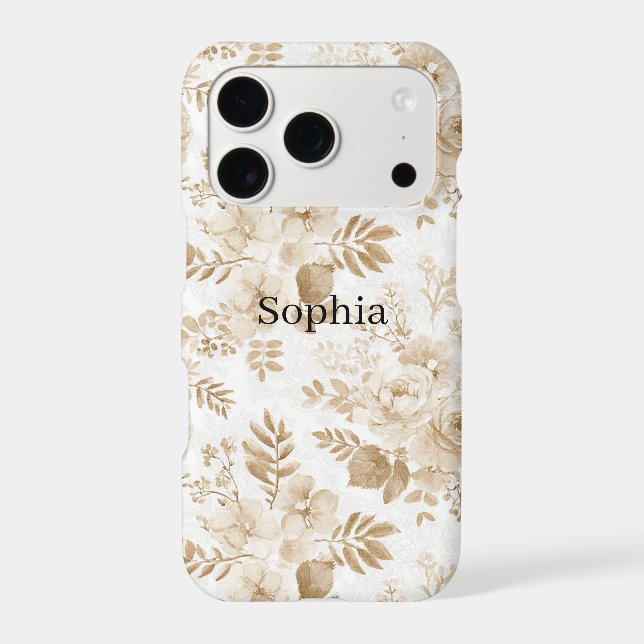 Pretty Romantic Cream Floral (Back)