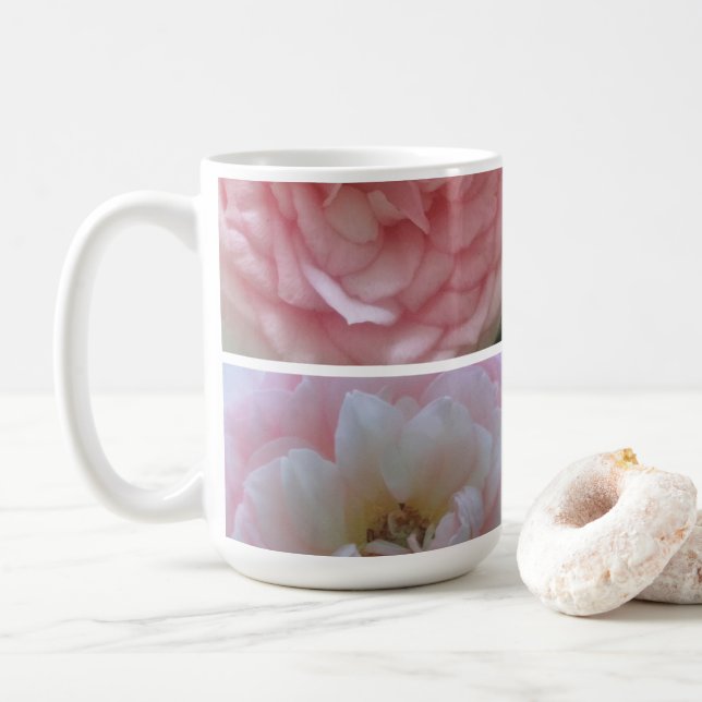 Pretty Roses Coffee Mug (With Donut)