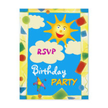 Pretty RSVP - BIRTHDAY PARTY
