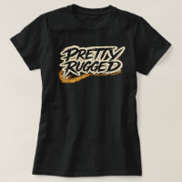 PRETTY RUGGED SPRAY PAINT LOGO T-SHIRT
