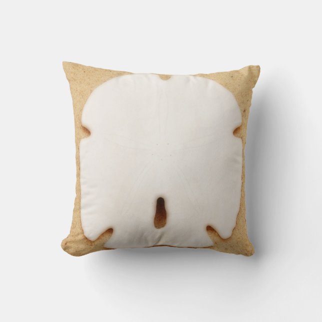 Pretty Sand Dollar Cushion (Front)