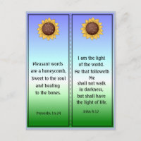 Pretty Scriptures Bookmarks Postcard