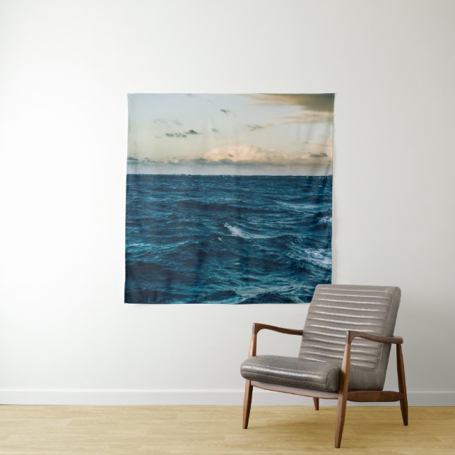 Pretty Sea Landscape Tapestry (In Situ)