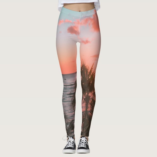 Pretty Sea Life Leggings (Front)