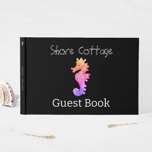 Pretty Seahorse Vacation Rental Guest Book