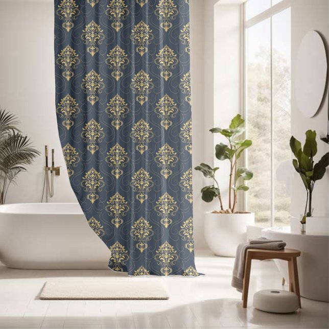 Pretty seamless decorative eye-catching  shower curtain (Creator Uploaded)