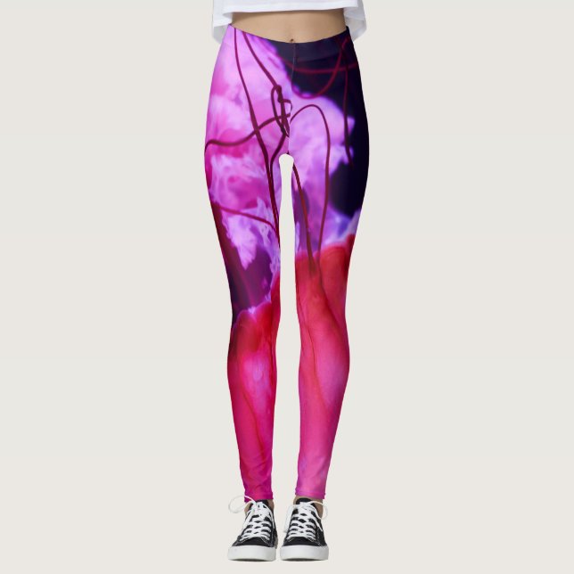 Pretty Seascape Leggings (Front)