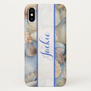 Pretty Seashells background  Case-Mate iPhone Case
