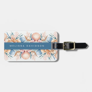 Pretty Seashells Luggage Tag