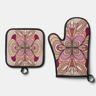 Pretty shades Oven Mitt & Pot Holder  Oven Mitt & Pot Holder Set