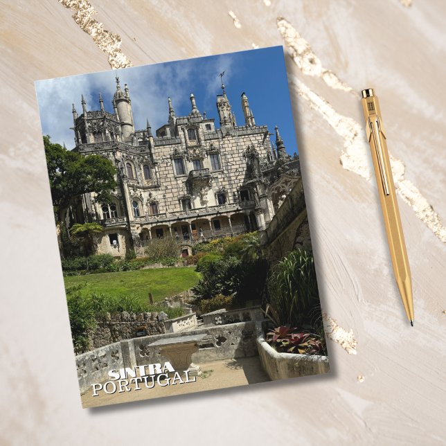 Pretty Sintra Portugal Photography,Custom Travel Holiday Postcard (Creator Uploaded)