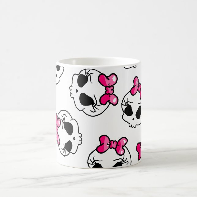 Pretty skulls coffee mug (Center)
