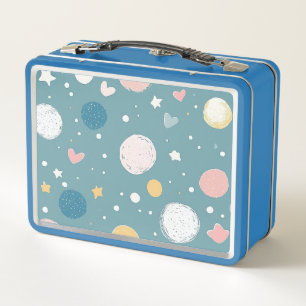 Pretty Sky Metal Lunch Box
