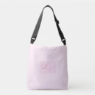 Pretty Soft Pink and Blush Crossbody Bag
