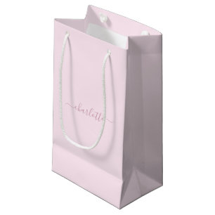 Pretty Soft Pink and Blush Small Gift Bag