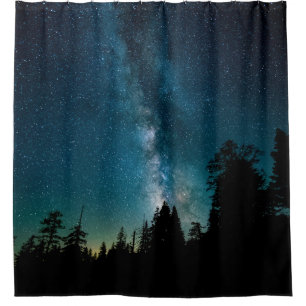 Pretty Space Shower Curtain