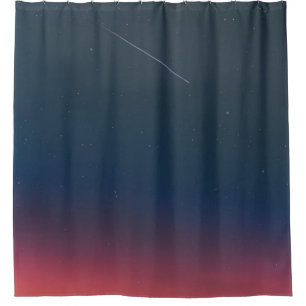 Pretty Space Shower Curtain