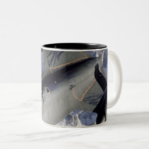 Pretty Space Two-Tone Coffee Mug