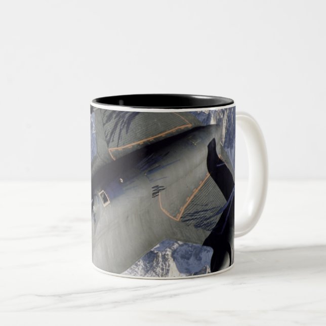 Pretty Space Two-Tone Coffee Mug (Front Right)