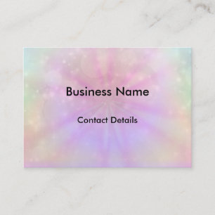Pretty Sparkle appointment Card