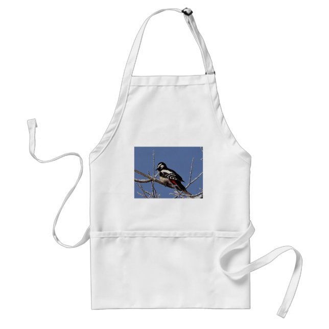 Pretty spotted woodpecker standard apron (Front)